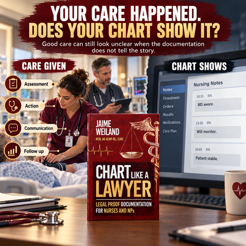 Chart Like A Lawyer: Legal Proof Documentation Guide for Nurses