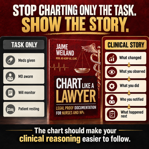 Chart Like A Lawyer: Legal Proof Documentation Guide for Nurses