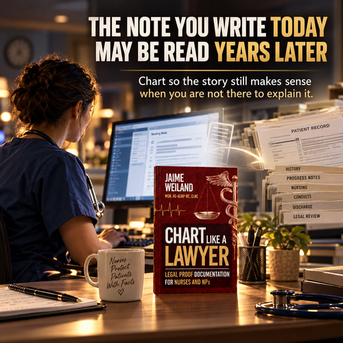 Chart Like A Lawyer: Legal Proof Documentation Guide for Nurses