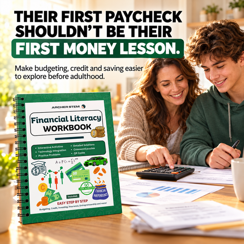 Financial Literacy Workbook: Real-World Money Skills for Teens & Young Adults