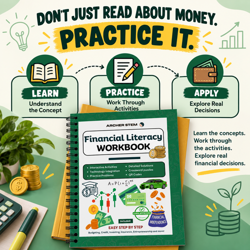 Financial Literacy Workbook: Real-World Money Skills for Teens & Young Adults