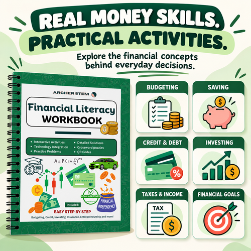 Financial Literacy Workbook: Real-World Money Skills for Teens & Young Adults
