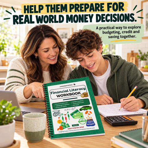 Financial Literacy Workbook: Real-World Money Skills for Teens & Young Adults