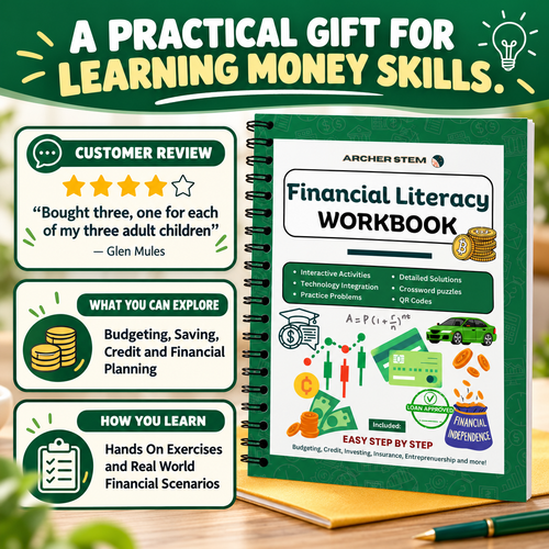 Financial Literacy Workbook: Real-World Money Skills for Teens & Young Adults