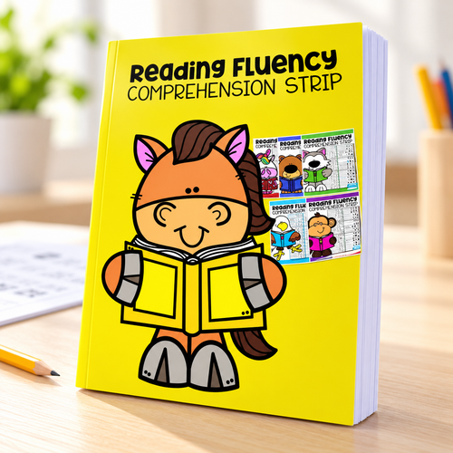 Reading Fluency & Comprehension Workbook for Autistic Kids