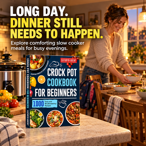 Crockpot Cookbook for Beginners: 1000 Easy, Mouthwatering Recipes for Everyday